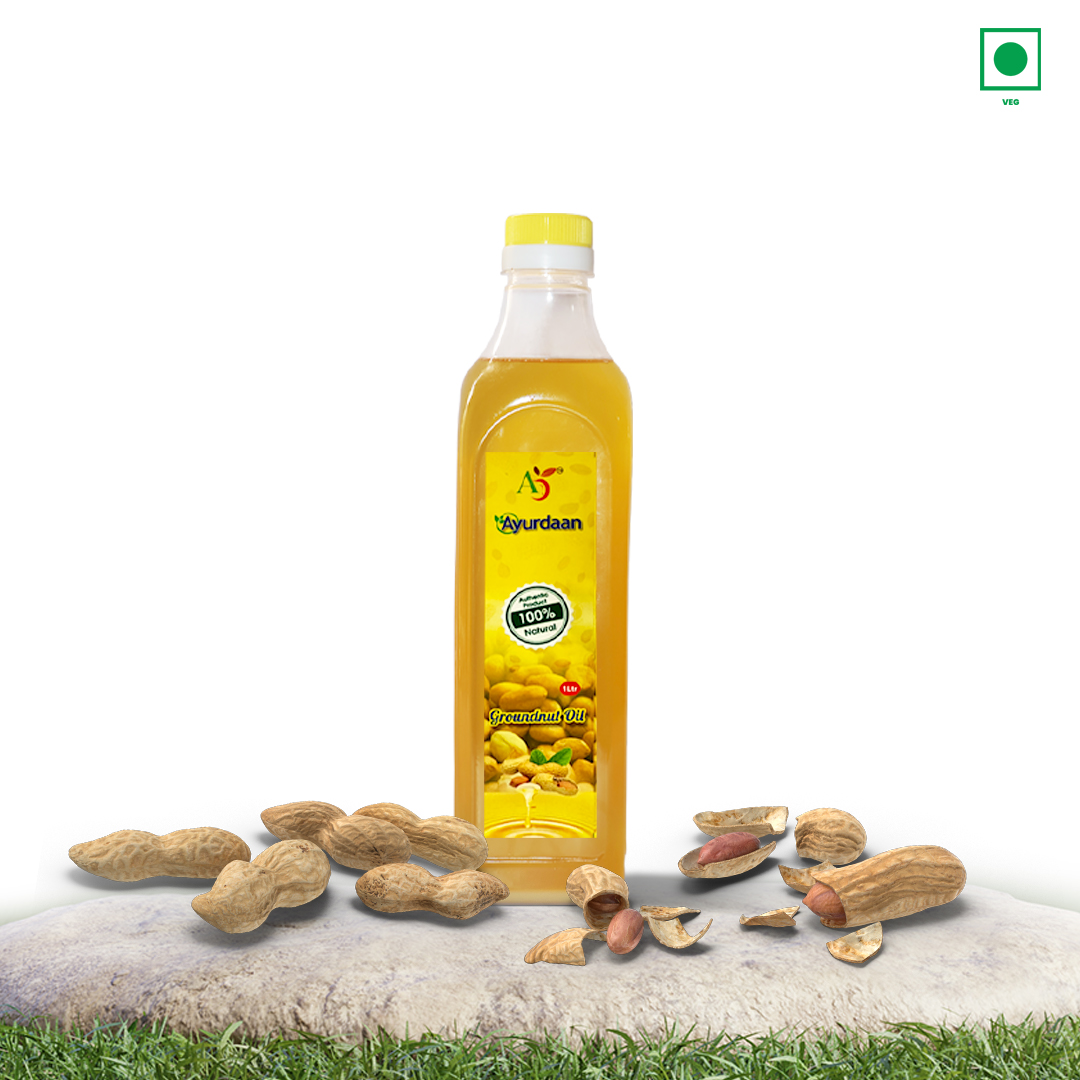 Groundnut Oil (Unrefined) - Pack of 3 - Image 2