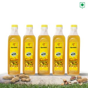 Groundnut Oil (Unrefined) - Pack of 5