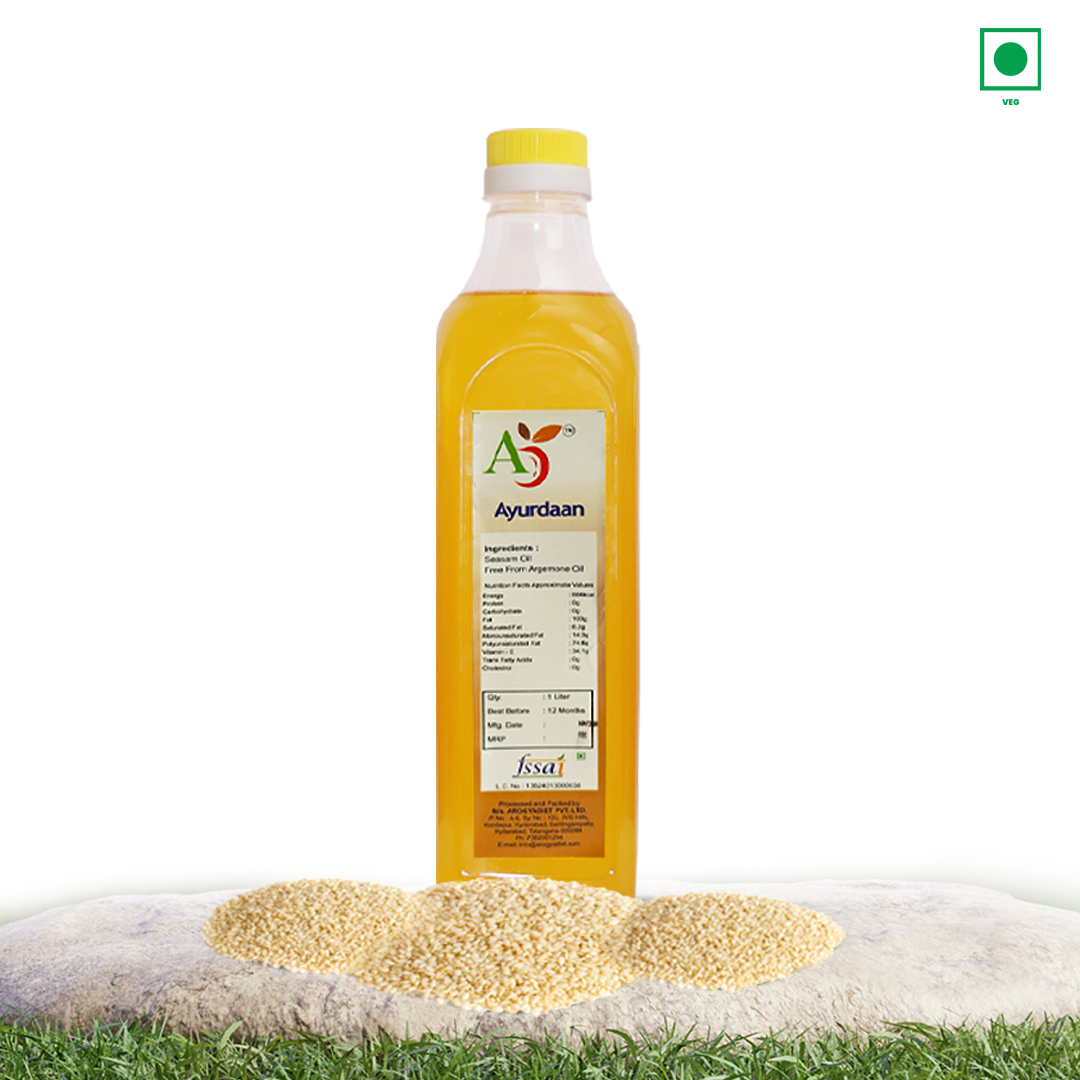 Sesame Oil (Unrefined) - Pack of 5 - Image 3