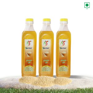 Sesame Oil (Unrefined) - Pack of 3