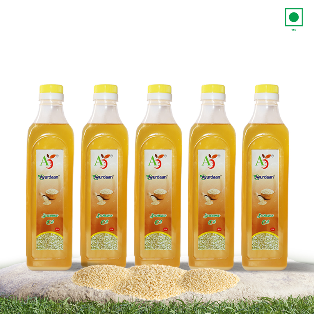 Sesame Oil (Unrefined) - Pack of 5